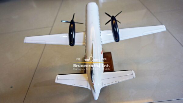 Model of Saab 340 Rex Airlines Aircraft with detailed craftsmanship.